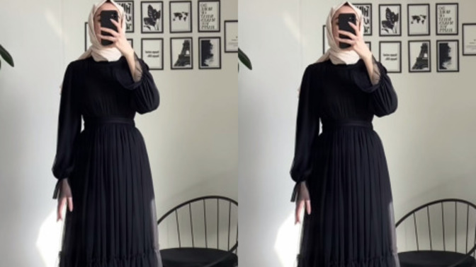 Abimin nişanında böyle bir tül elbise giysem olur mu sizce?