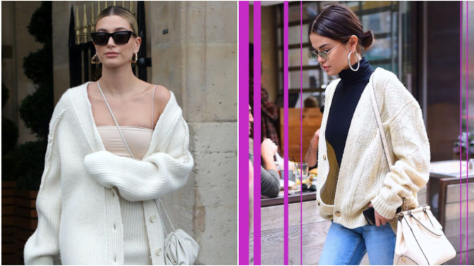 Selena Gomez'in mi yoksa Hailey Bieber'ın mı sokak stili daha güzel?