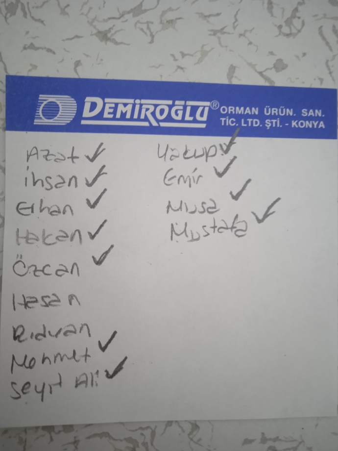 18 yaşındayım, yakınlaştığım erkek listesi sizce fazla mı?