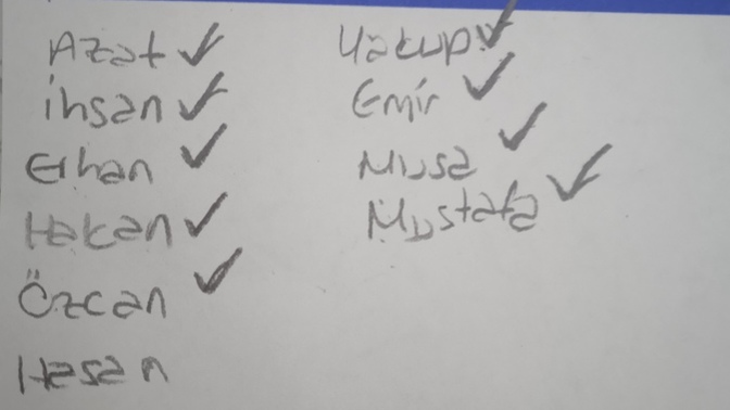 18 yaşındayım, yakınlaştığım erkek listesi sizce fazla mı?