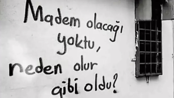 Duvara yazı yazacak olsan, ne yazardın?
