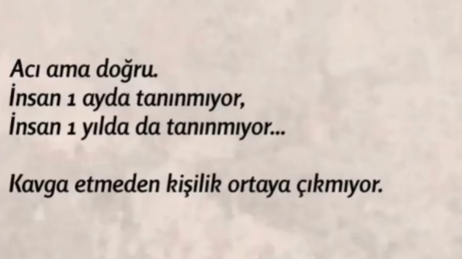 Bir insanı en iyi nasıl tanırsınız?