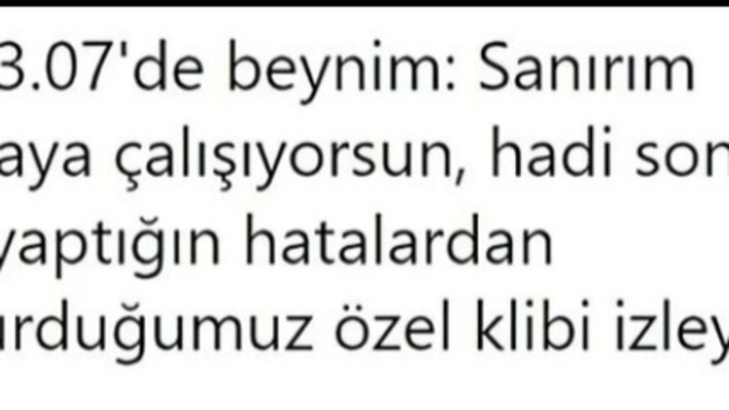 Hadi bana en sevdiğiniz şarkıyı hediye edin?