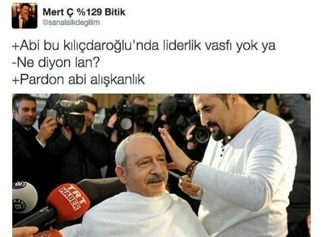Sizce Kılıçdaroğlunda liderlik vasfı yok mu?