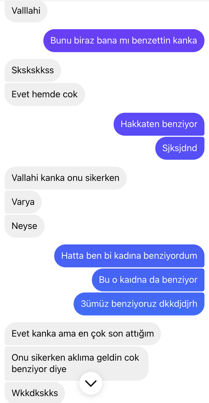 Kankamın dediği şeye bakar mısınız?