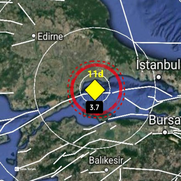 11.36 da olan depremi hissettiniz mi?