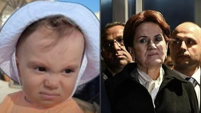 Berfu Yenenler, Meral Akşener'in mutsuz yüz ifadesini oğlu Mete'ye benzetti! Sizce de benzemiyor mu😂?