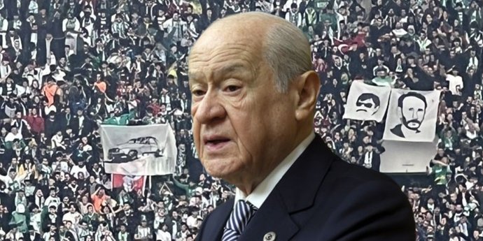 Amedspordan Bursaspor taraftarını selamlayan Bahçeliye yanıt! Sizce kim haklı?