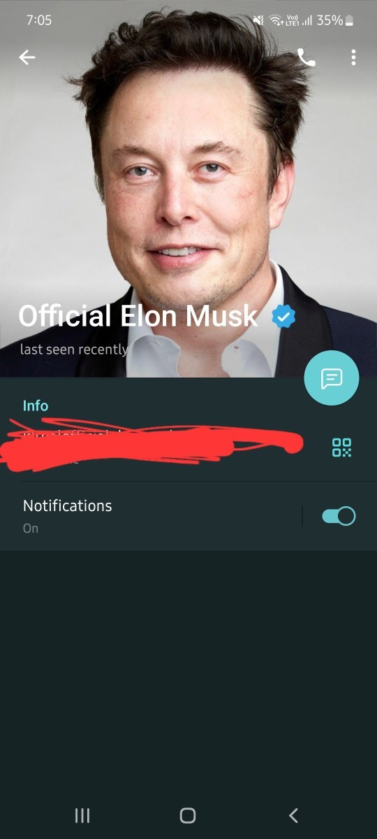 Bu Elon Muskın gerçek hesabı mı?