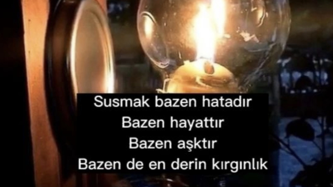 Suskunluğun anlamı nedir?