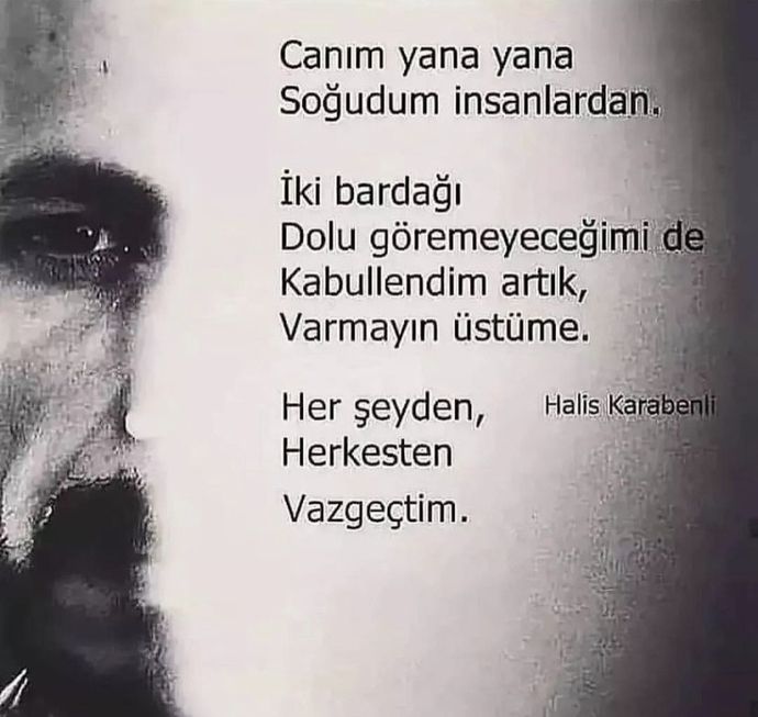Sen en son nelerden vazgeçtin?