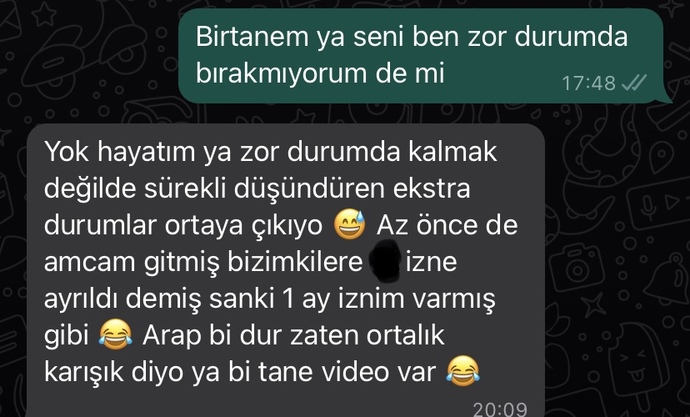 Ben onu görmek için deprem bölgesine gitmeyi göze alıyorum bana yan çizmemiş mi sizce?