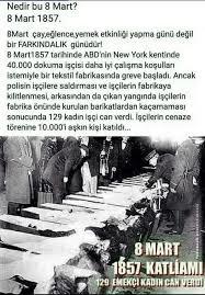 Kadınlar günümüz kutlu olsun mu?