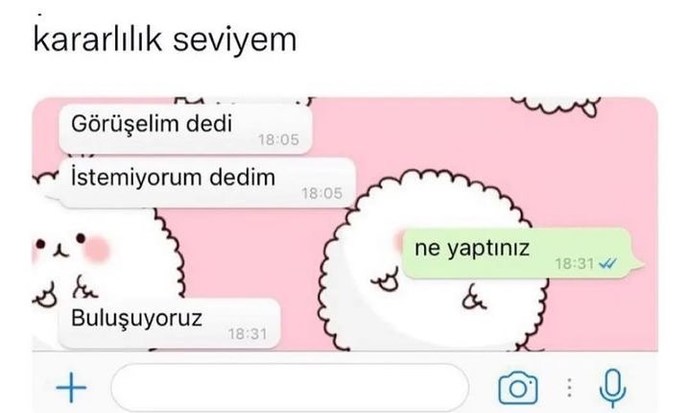 Kararlılık seviyesi böyle olanlar kimler?