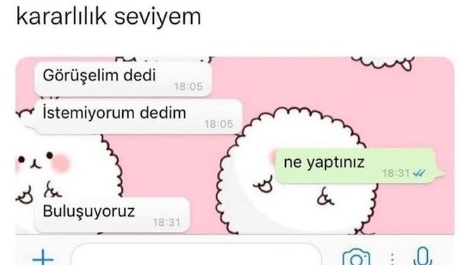 Kararlılık seviyesi böyle olanlar kimler?