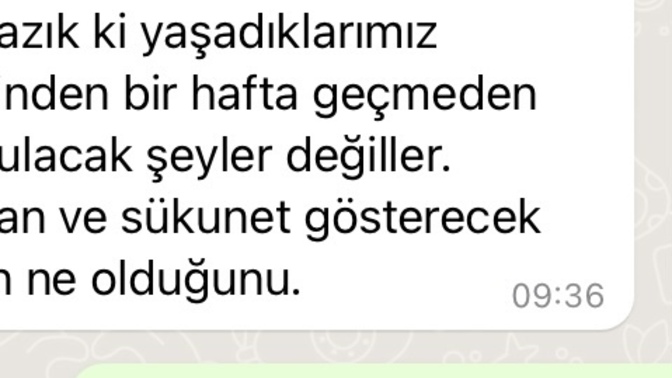 Sizce tamamen bitti mi, açık kapı bırakmış mı?