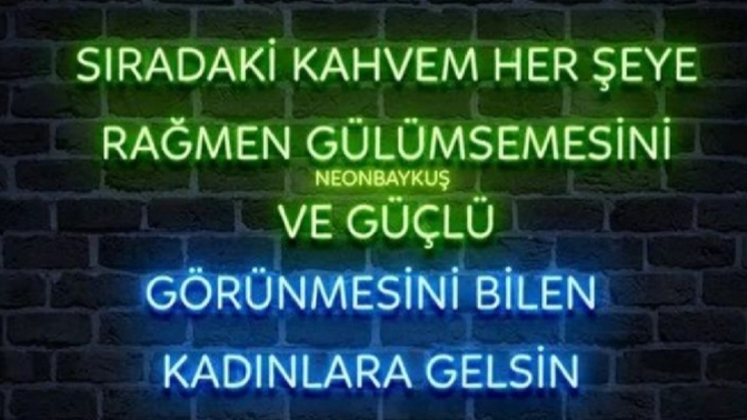 Sıradaki kahveniz ya da çayınız kime gelsin?
