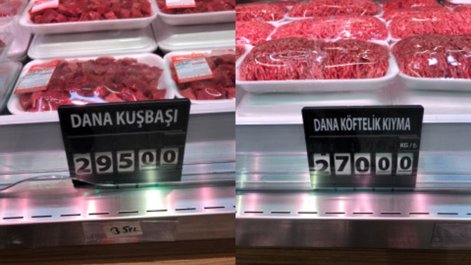 1 kilo kıymanın fiyatı neredeyse 300 TL'ye gelecek. Et alabiliyor musunuz?
