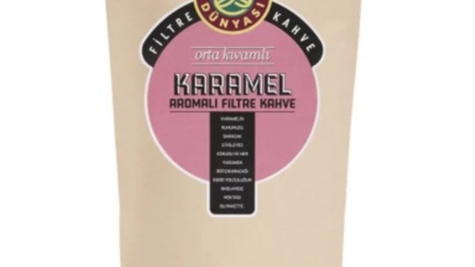 Karamelli filtre kahve alınır mı?