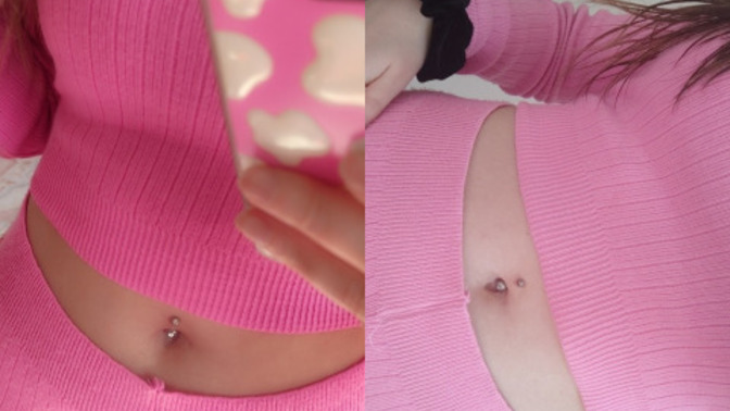 Piercingim güzel olmuş mu, yakışmış mı 😋💖?