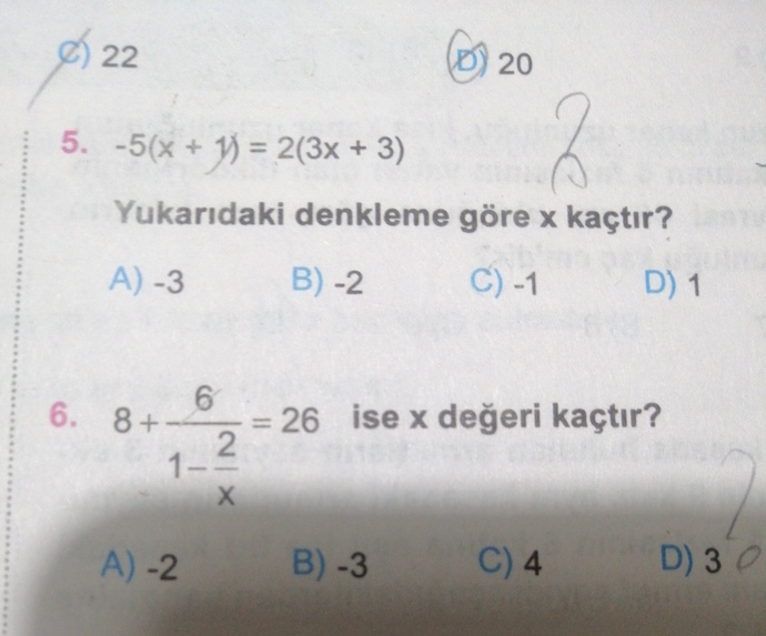 Matematik problemi?