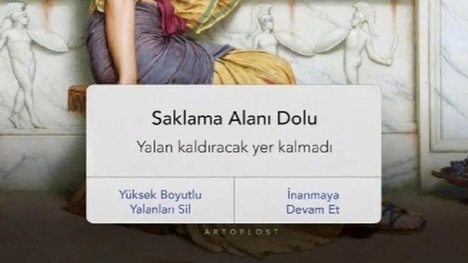 Sizin de saklama alanınız dolu mu?