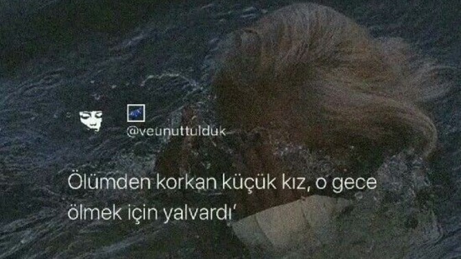 Hayatınız da hiç ciddi anlamda kendi canınıza kıymayı düşündünüz mü?