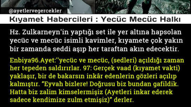 Dünya yecüc mecüc devrine girmek üzere?