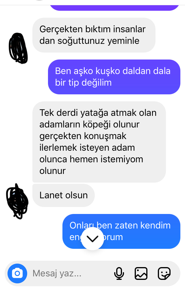 Bizim aramızdaki zıtlaşmanın, iletişimsizliğin, anlaşamamanın sebebi ne ben mi yanlışım?
