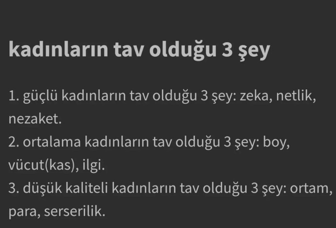 Kadınların istediği ilişki biçimlerine göre kişilikleri?