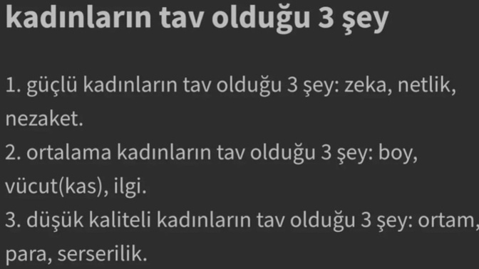 Kadınların istediği ilişki biçimlerine göre kişilikleri?