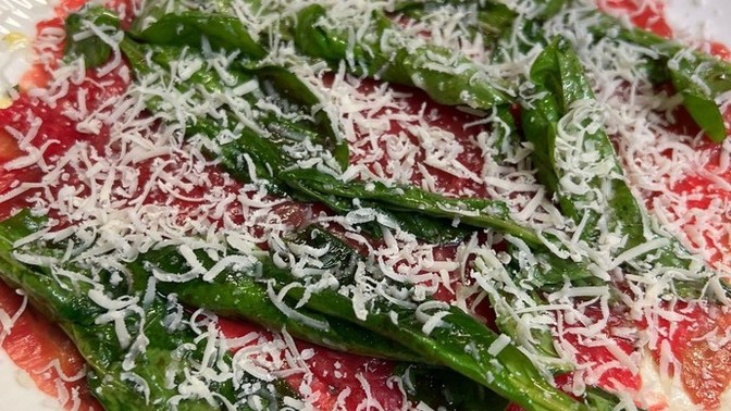 Carpaccio yaptım, nasıl gözüküyor sizce?