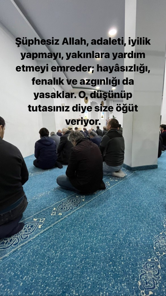Bugün cumaya gittiniz mi? Allah için ne yaptınız?