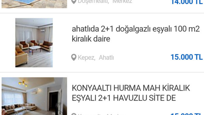 Kira fiyatlarini nasıl buluyorsunuz?