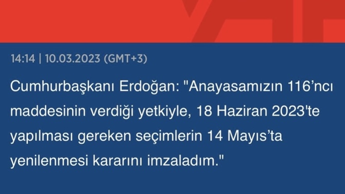 Seçim 34 gün öne alındı. Ne değişecek?