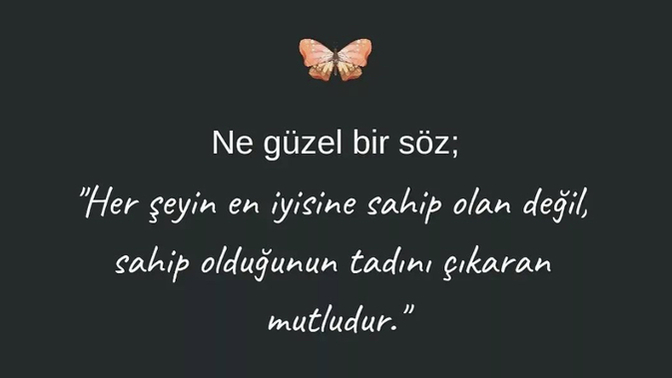 Mutluluğu nasıl tanımlarsınız?