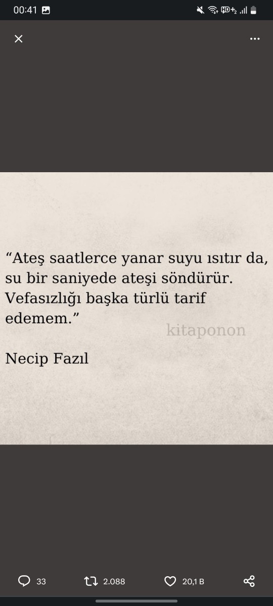 Çok haklı söz değil mi?