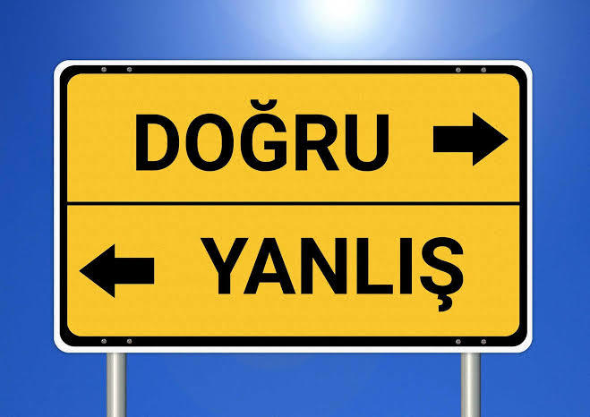 Doğrusunu bildiğiniz halde, yaptığınız yanlışlar nelerdir?