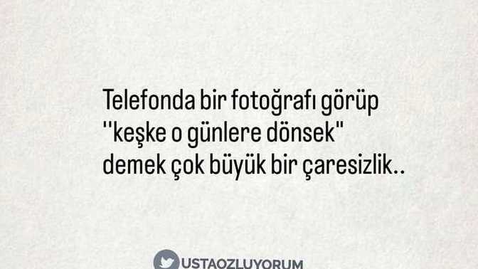 Hangi fotoğrafa baktığın zaman geçmişi özlüyorsun?