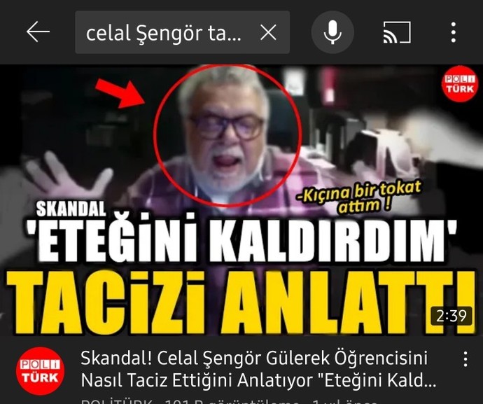Celal Şengör'ü sever misiniz?