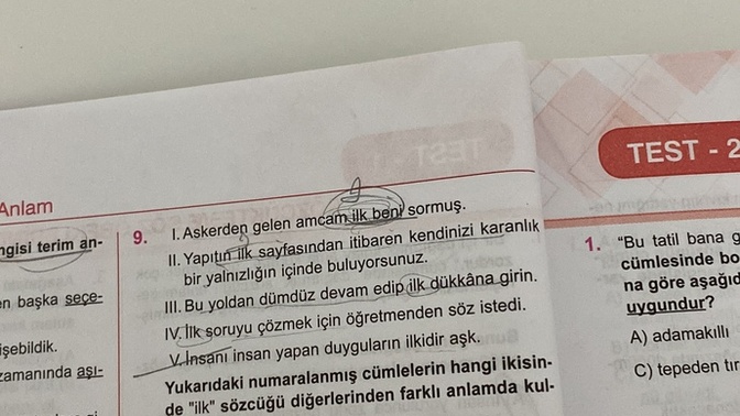 Ya bu sorular şaka mı?