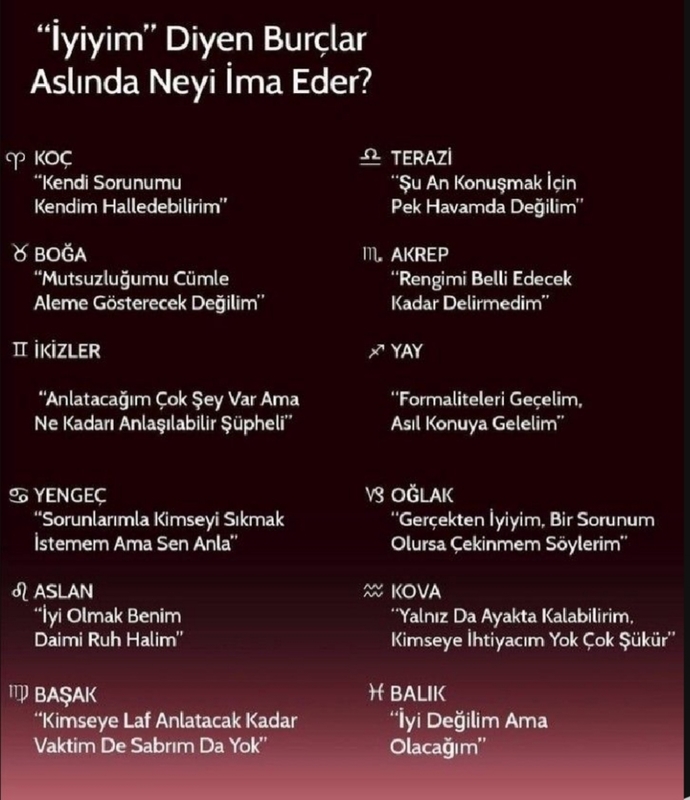 Şu an konuşmak için pek havamda değilim...😄😎