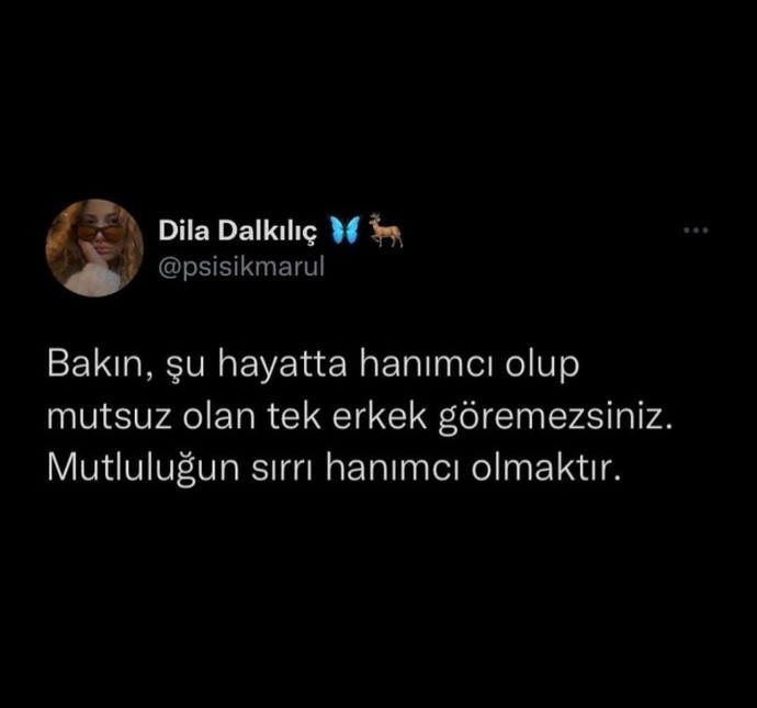 Mutluluğun sırrı hanımcı olmak mıdır?