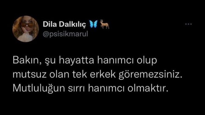 Mutluluğun sırrı hanımcı olmak mıdır?