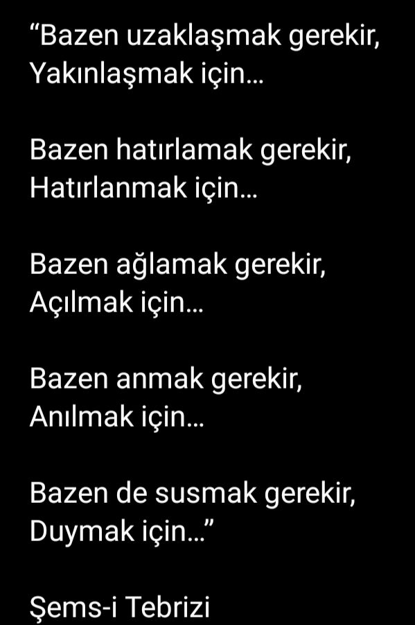 Siz ne zamanları susarsınız?