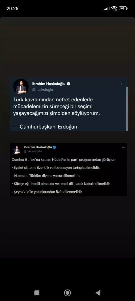 HÜDAPAR'ın Cumhur İttifakı'na katılması hakkında neler düşünüyorsunuz?