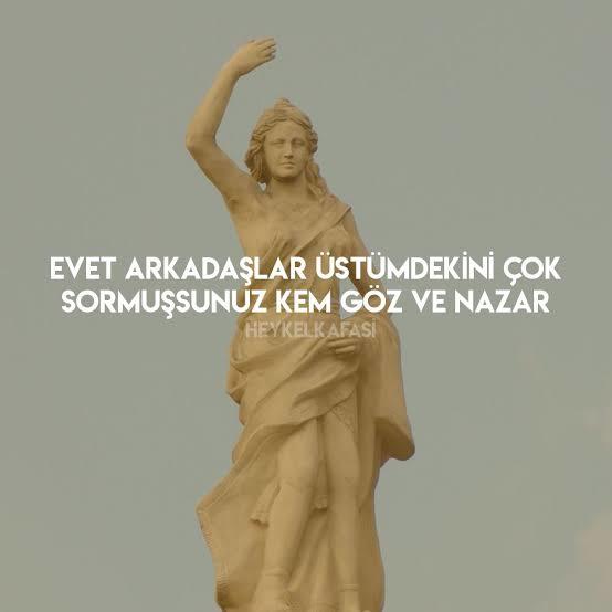 Biz yine de nazar diyelim. 🥲