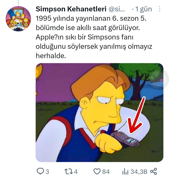 Simpson kehanetlerine inanır mısın?