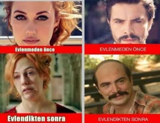 Kadınlar evlendikten sonra değişir mi?