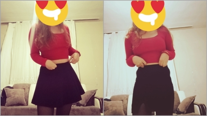 Sizce bugün hangi eteğimi giyeyim?